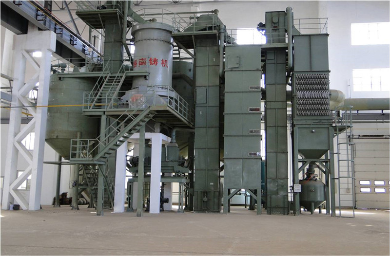 10 tons per hour of sand treatment equipment